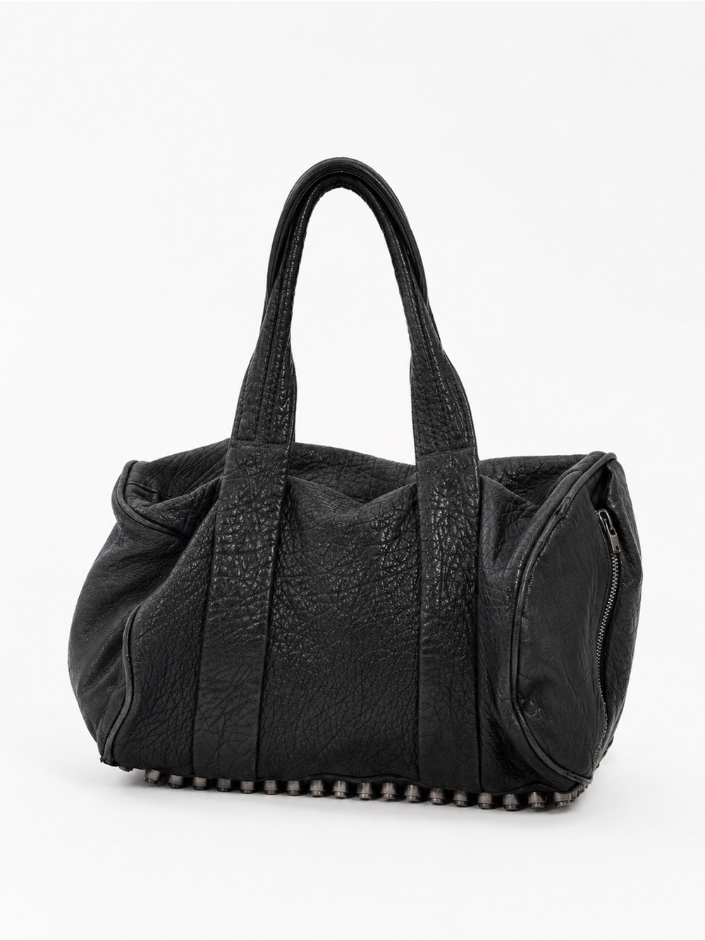 Alexander Wang Rocco Pebbled Leather Duffel